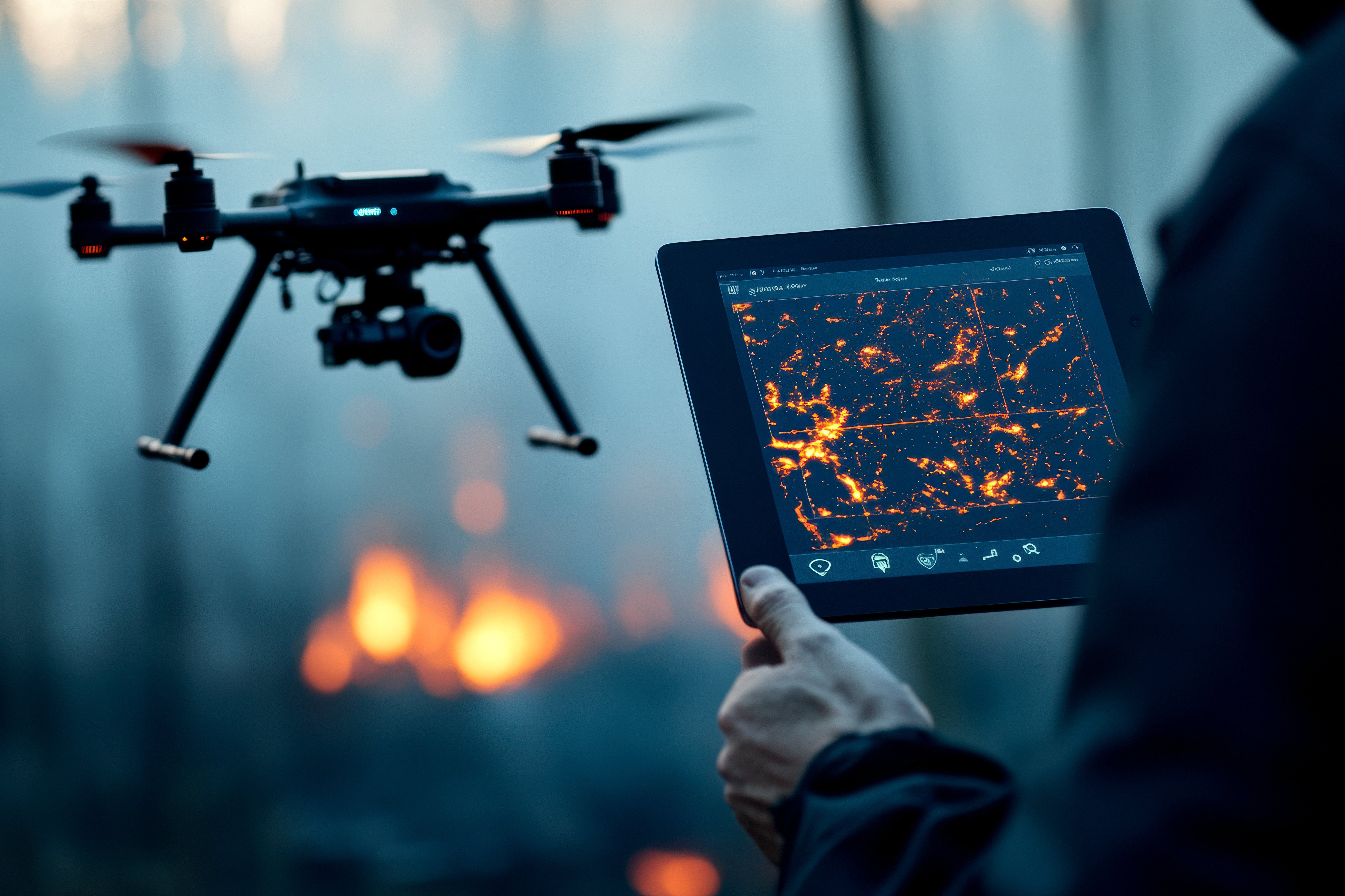 Optical Technology to Empower Wildfire Management